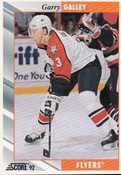 Garry Galley #19 Hockey Cards 1992 Score