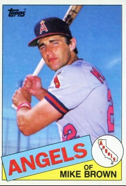 1985 Mike Brown #258