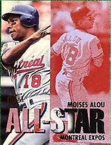 Moises Alou #1 Baseball Cards 1995 Ultra All Stars