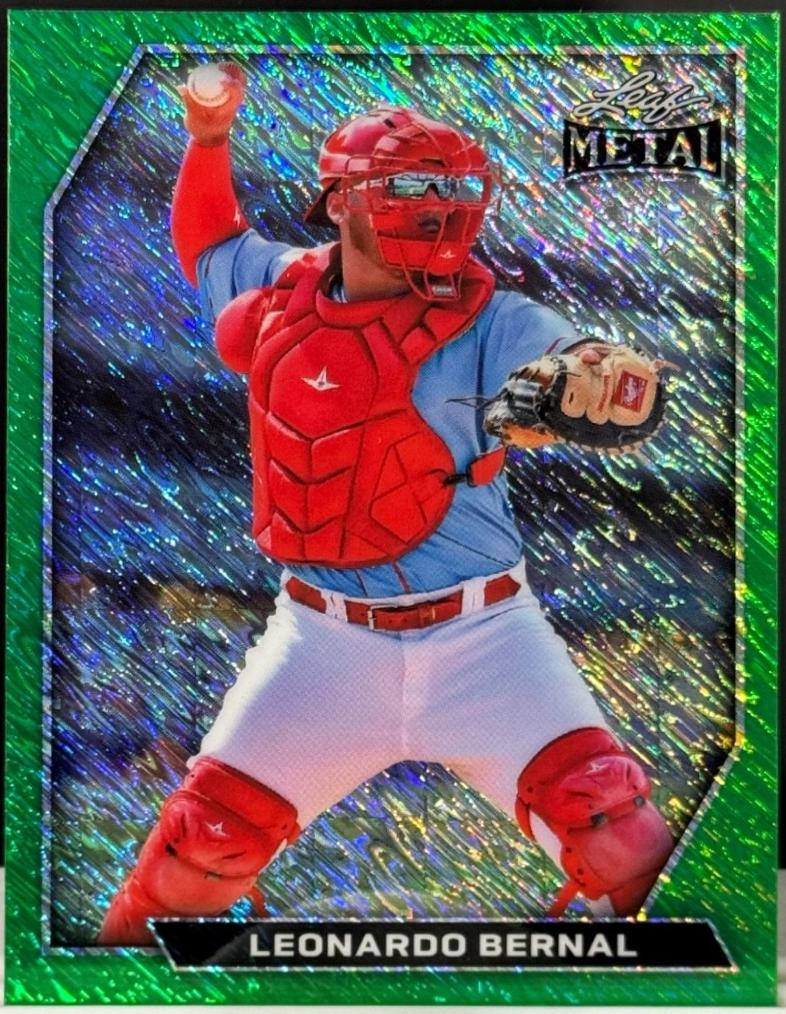 Leonardo Bernal #118 2026 Leaf Metal Baseball