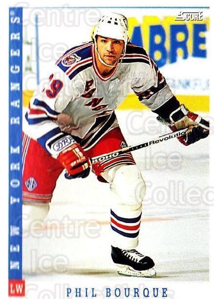 Phil Bourque #308 1993 Score Canadian Hockey