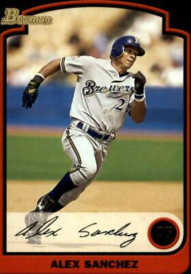 Alex Sanchez #40 Baseball Cards 2003 Bowman