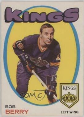 Bob Berry #76 Hockey Cards 1971 O-Pee-Chee