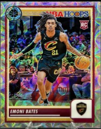 Emoni Bates #74 Basketball Cards 2023 Panini Hoops Premium Stock