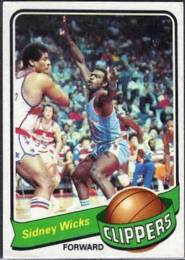 Sidney Wicks #16 Basketball Cards 1979 Topps