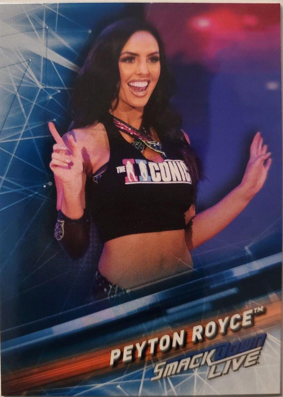 Peyton Royce #39 Wrestling Cards 2019 Topps WWE Smackdown Live