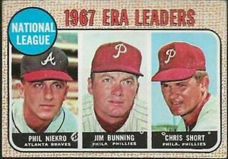 National League 1967 ERA Leaders