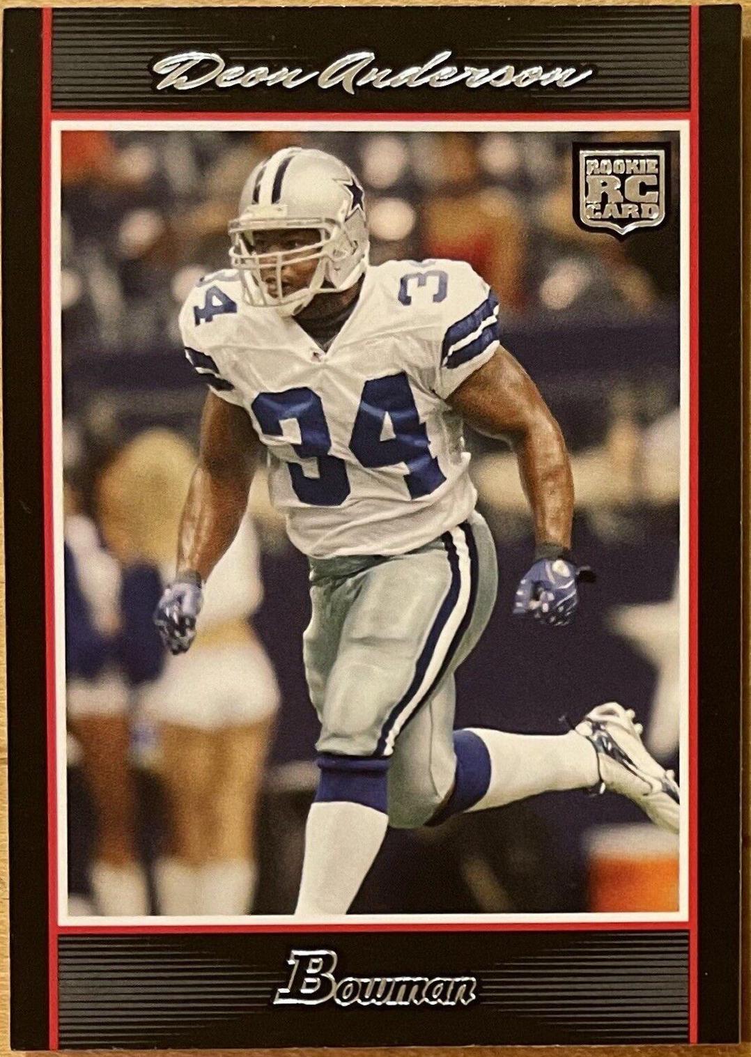 Dean Anderson #263 Football Cards 2007 Bowman