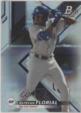 Estevan Florial #TOP-10 Baseball Cards 2019 Bowman Platinum Top Prospects