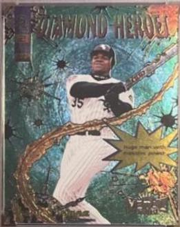 FRANK THOMAS #2 Baseball Cards 1998 Metal Universe Diamond Heroes