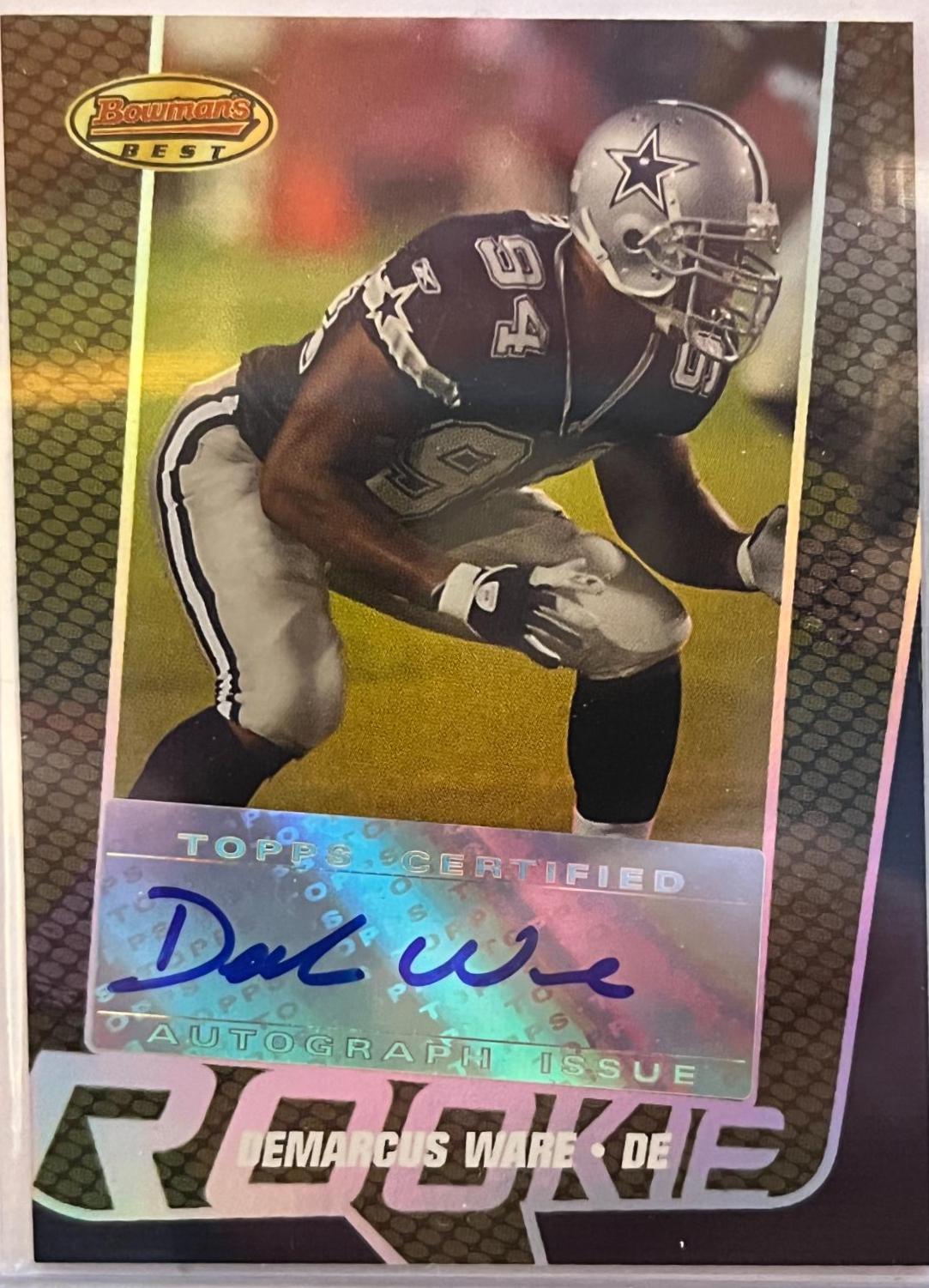 Demarcus Ware #166 Football Cards 2005 Bowman's Best