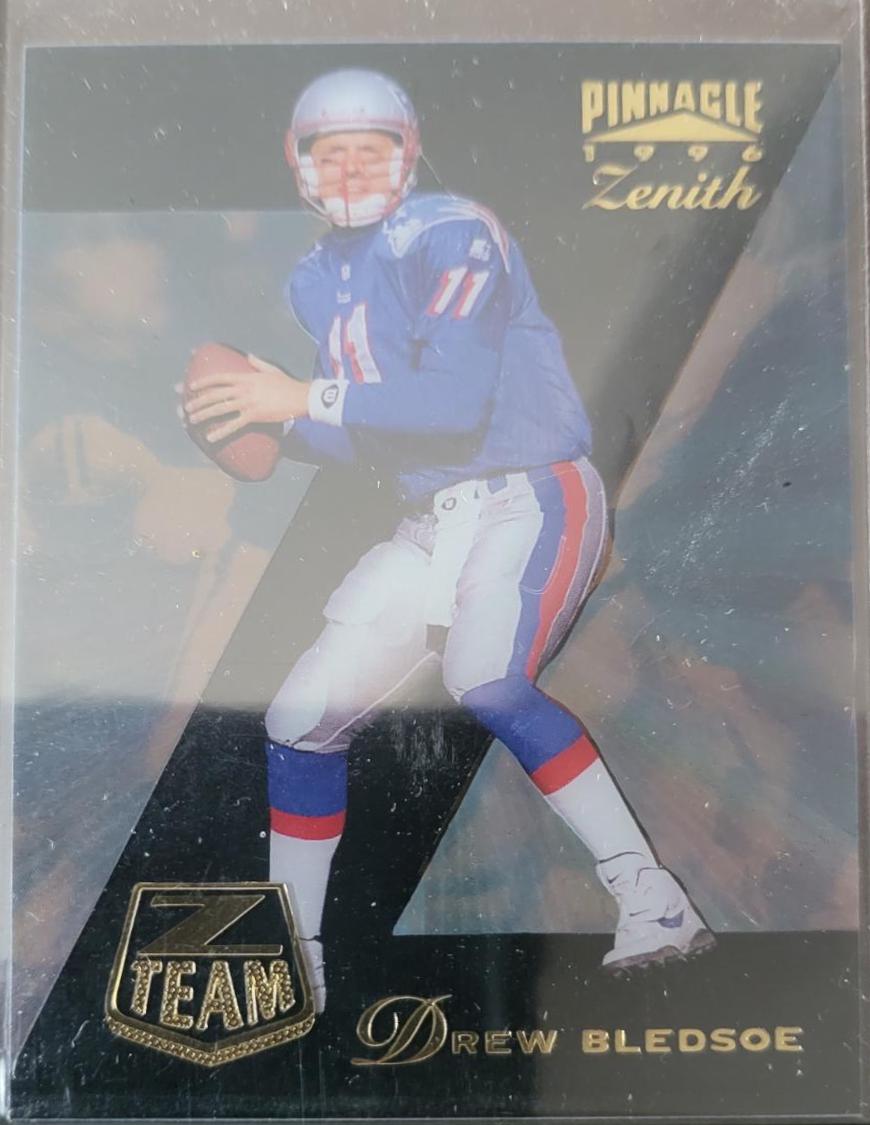 Drew Bledsoe #2 Football Cards 1996 Zenith Z Team