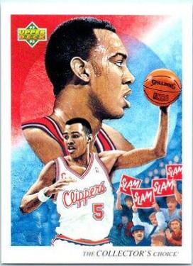 Danny Manning #40 Basketball Cards 1992 Upper Deck