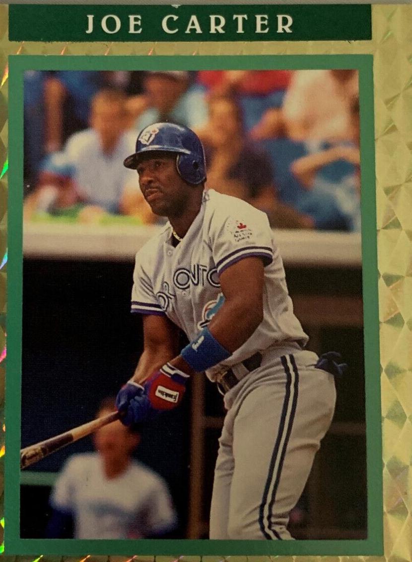 Joe Carter #10 Baseball Cards 1992 Panini Donruss Elite