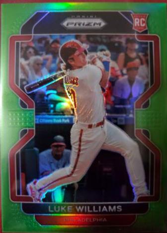 Luke Williams [Lime Green Prizm] #37