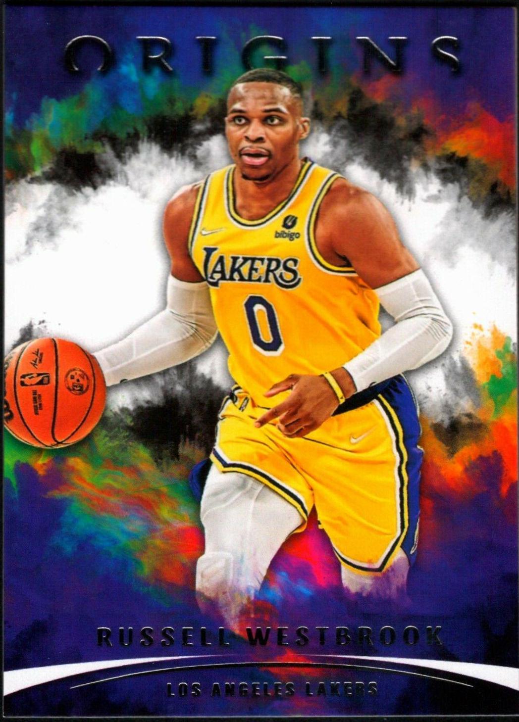 Russell Westbrook #4 Basketball Cards 2021 Panini Origins