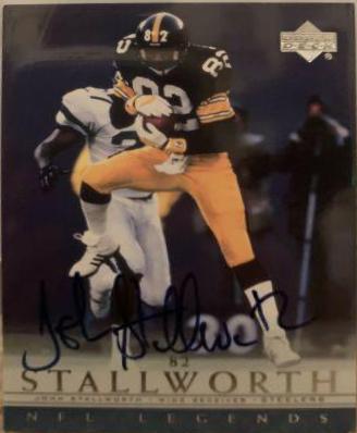 John Stallworth Football Cards 2000 Upper Deck Legends Autographs