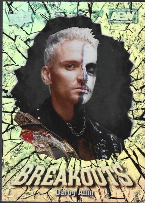 Darby Allin #BO-14 Wrestling Cards 2022 Upper Deck AEW Breakouts