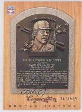 Catfish Hunter #44 Baseball Cards 2012 Panini Cooperstown Bronze History
