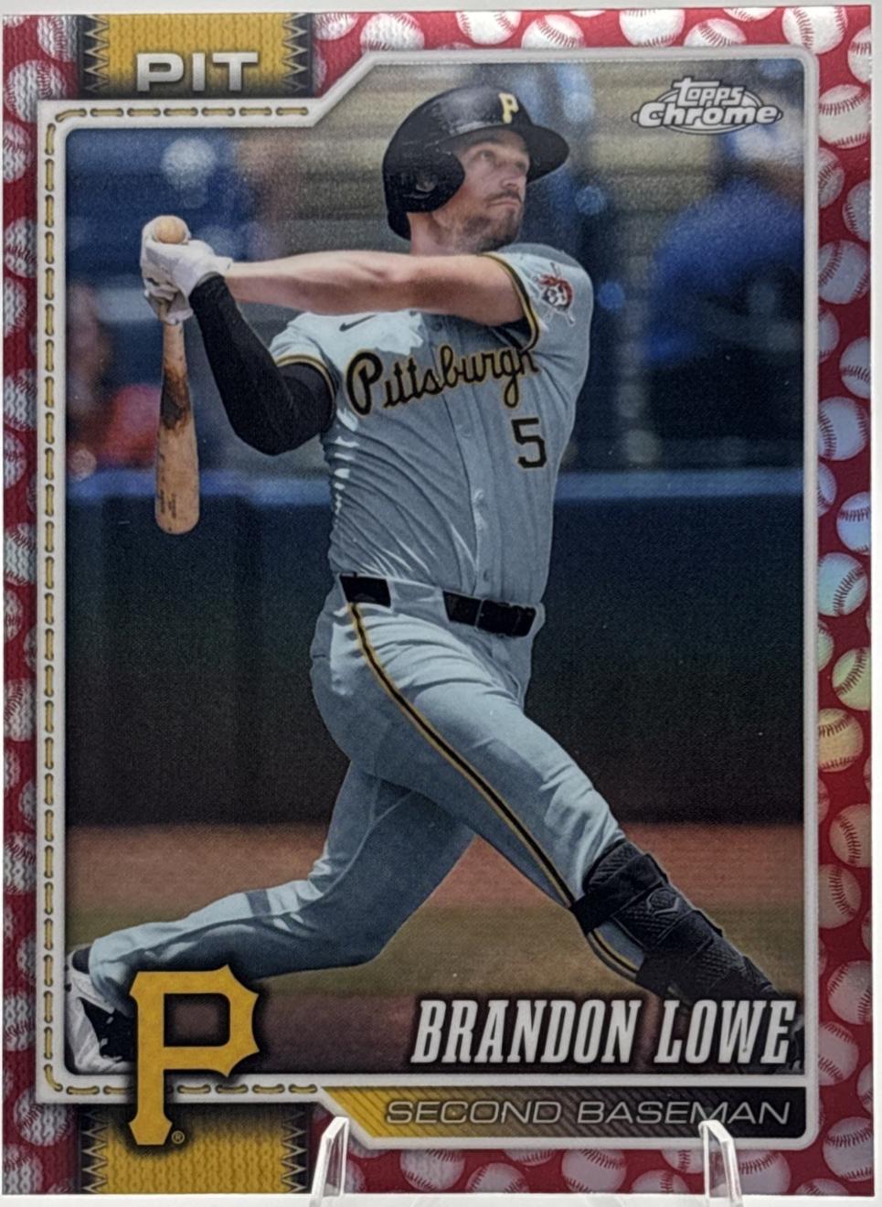 2026 Brandon Lowe [Baseball Seams Refractor] #72