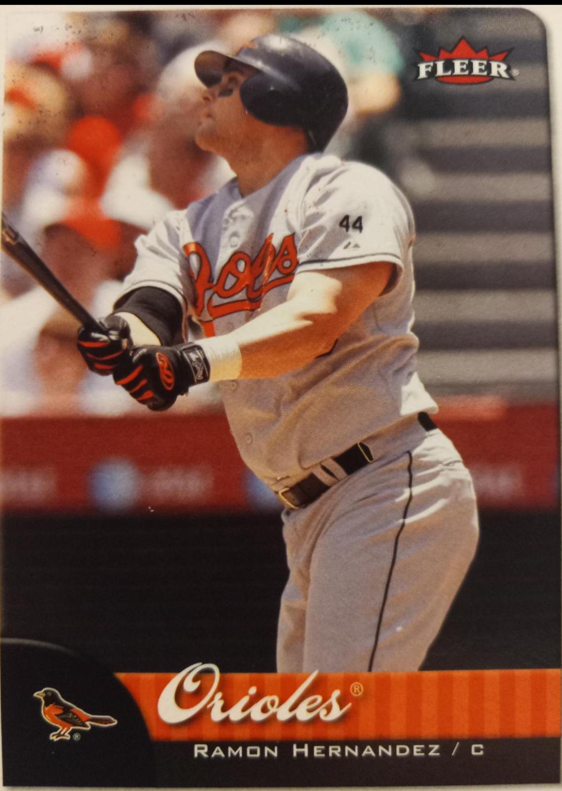 Ramon Hernandez #290 2007 Fleer Baseball