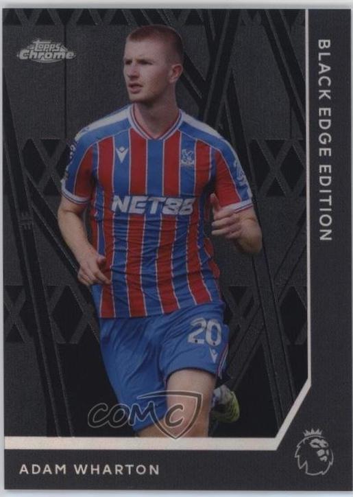 Adam Wharton #BLK-25 2025 Topps Chrome Premier League Black Edge
