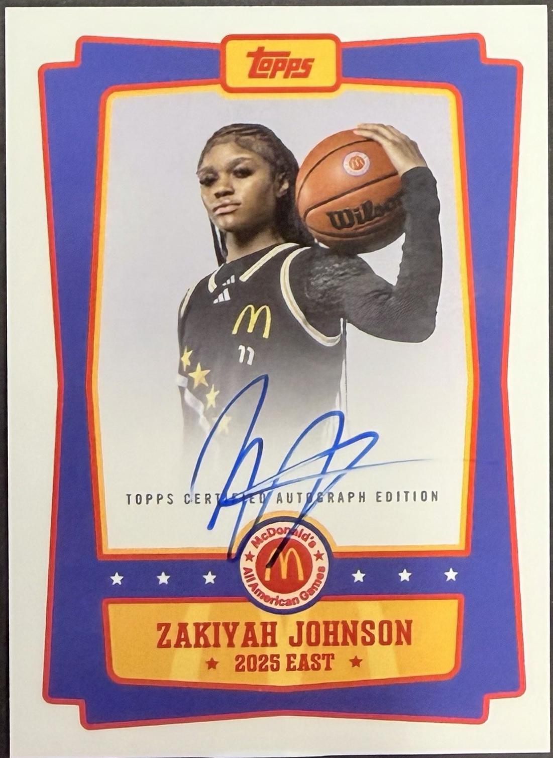 ZaKiyah Johnson #EA-ZJ