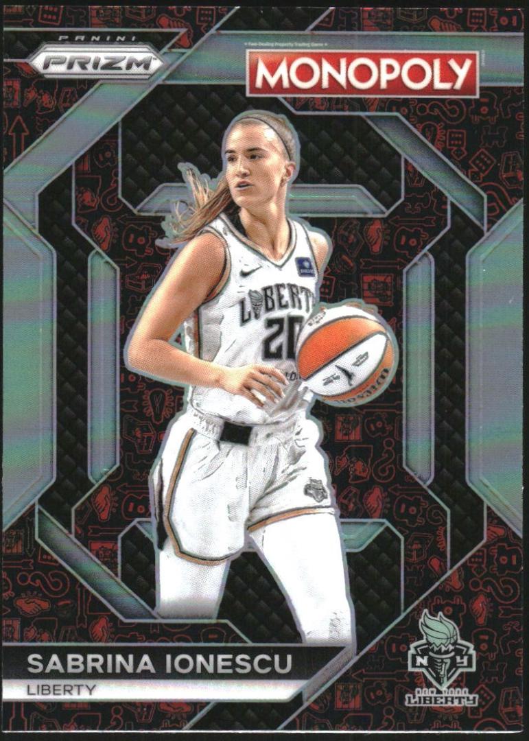 Sabrina Ionescu #WNBA18 2024 Panini Prizm Monopoly WNBA Insert