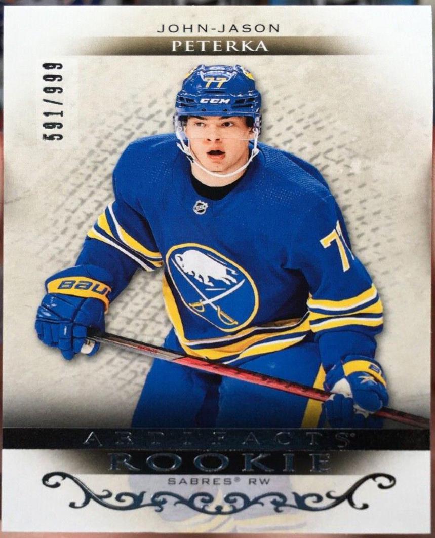John Jason Peterka #RED184 2021 Upper Deck Artifacts Hockey