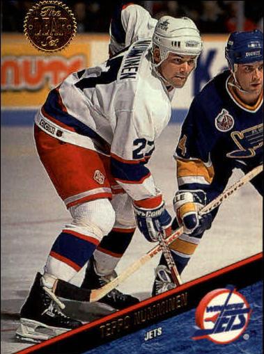 Teppo Numminen #135 Hockey Cards 1993 Leaf