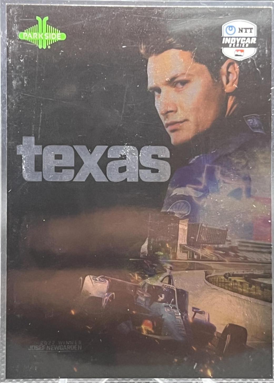 Texas Motor Speedway #RE-2 Racing Cards 2024 Parkside NTT IndyCar Race Event