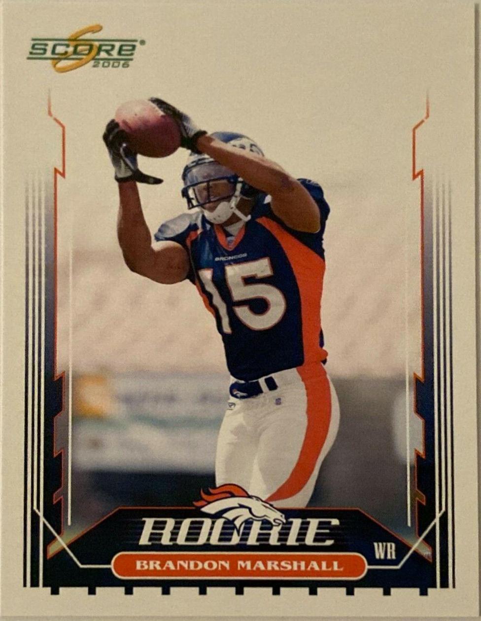 Brandon Marshall #424 Football Cards 2006 Panini Score