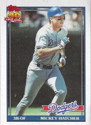 Mickey Hatcher, Standard, front