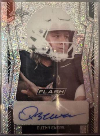Quinn Ewers #PA-QE1 2022 Leaf Flash Portrait Autographs Football