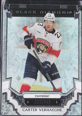Carter Verhaeghe #BDB-CV 2023 Upper Deck Black Diamond Hockey