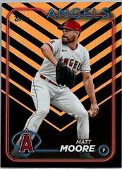 Matt Moore [Holiday] #US182 Baseball Cards 2024 Topps Update Prices