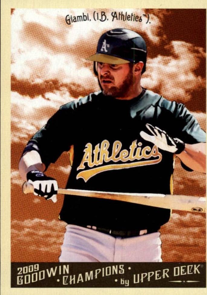 Jason Giambi #98 2009 Goodwin Champions Baseball