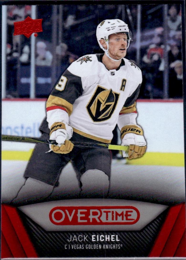Jack Eichel #29 Hockey Cards 2024 Upper Deck Overtime