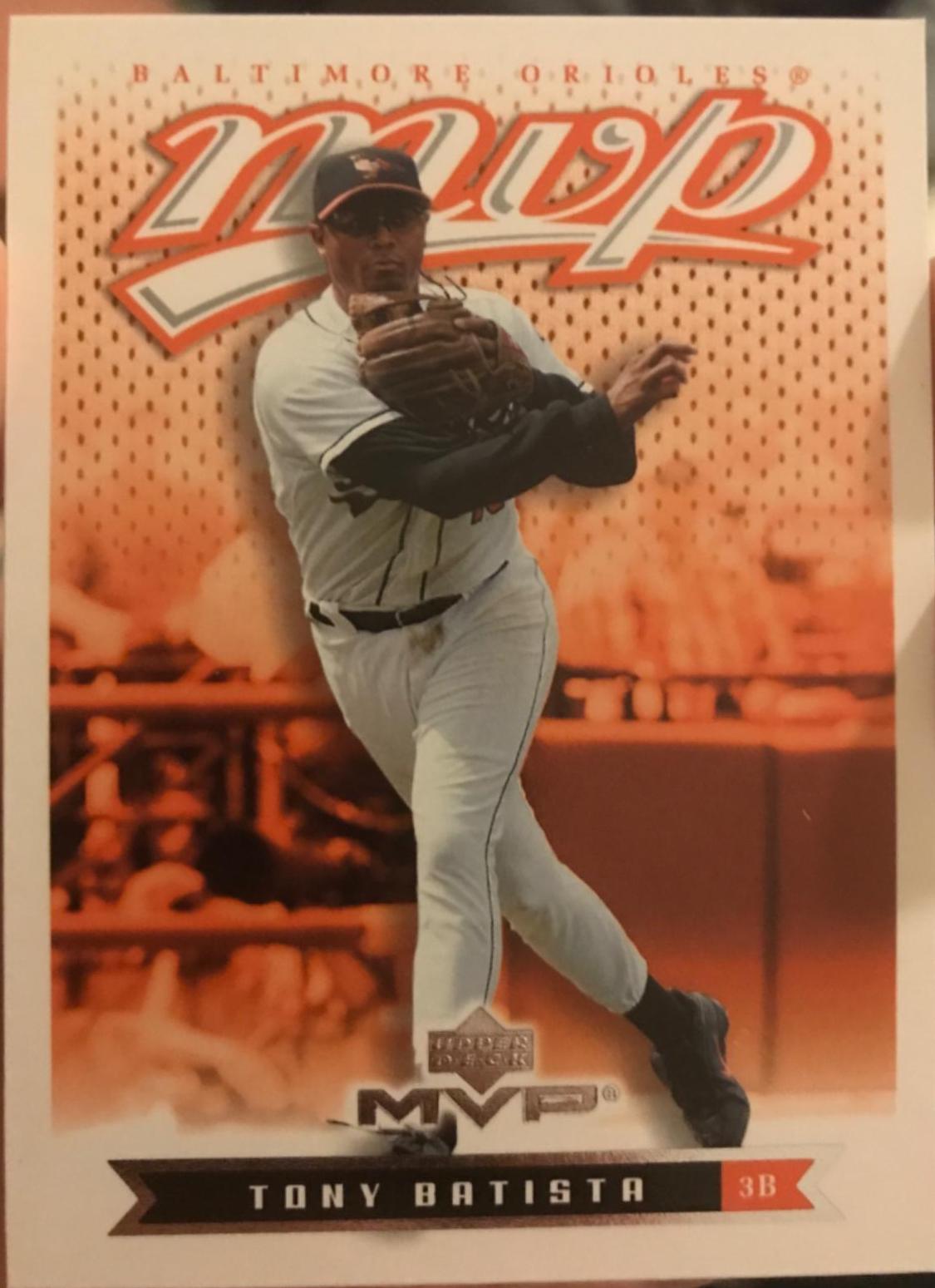 Tony Batista #22 Baseball Cards 2003 Upper Deck MVP