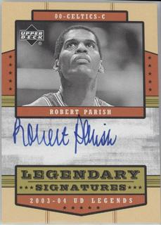 Robert Parish Legendary Signatures