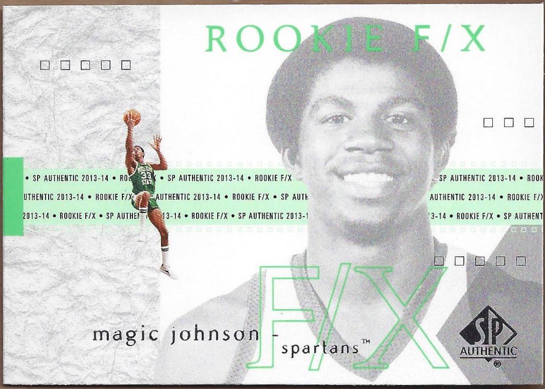 Magic Johnson #67 2013 Sp Authentic Basketball