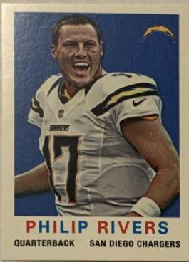 Philip Rivers #6 Football Cards 2013 Topps 1959 Mini