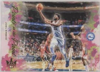 Joel Embiid #6 Basketball Cards 2019 Panini Court Kings Points in the Paint