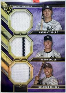 Anthony Volpe / Aaron Judge / Gleyber Torres