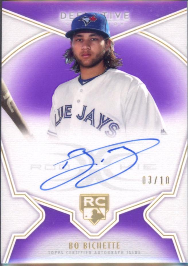 Bo Bichette [Purple] #DRA-BOB
