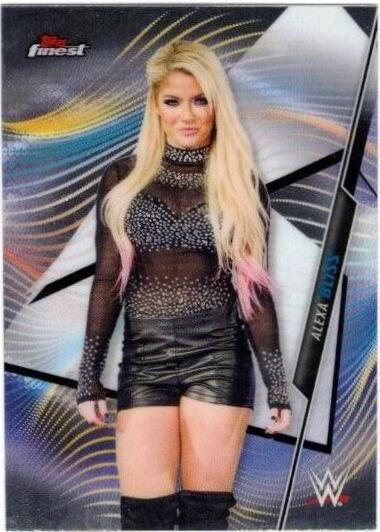 Alexa Bliss #35 Wrestling Cards 2020 Topps WWE Finest