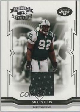 Shaun Ellis #105 2005 Panini Donruss Throwback Threads Football