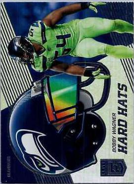 Bobby Wagner #HH-10 Football Cards 2018 Panini Donruss Elite Hard Hats