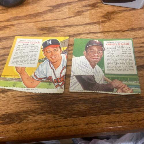 Orestes Minoso #7 Baseball Cards 1954 Red Man Tobacco