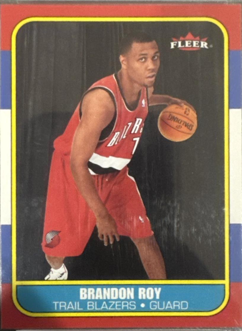 Brandon Roy #16 Basketball Cards 2006 Fleer 86-87 20th Anniversary